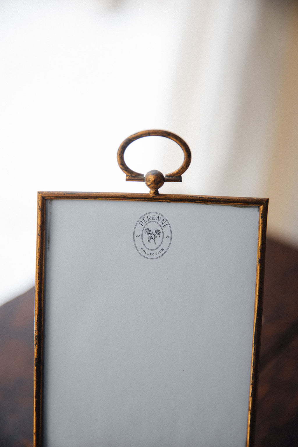 Vintage Brass Frame (4.5" x 5.75")