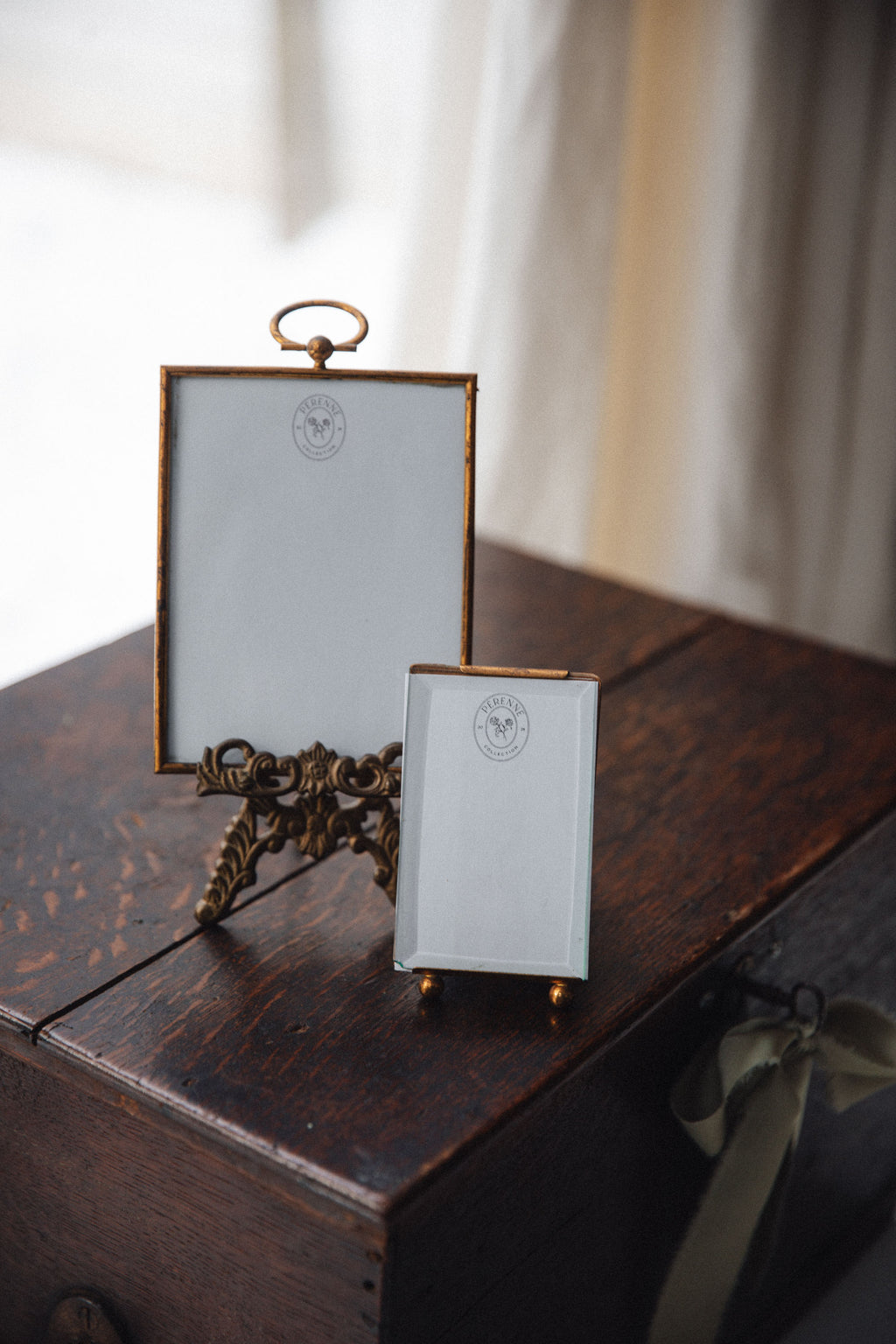 Petite Antique French Photo Frame (4" x 2.5")