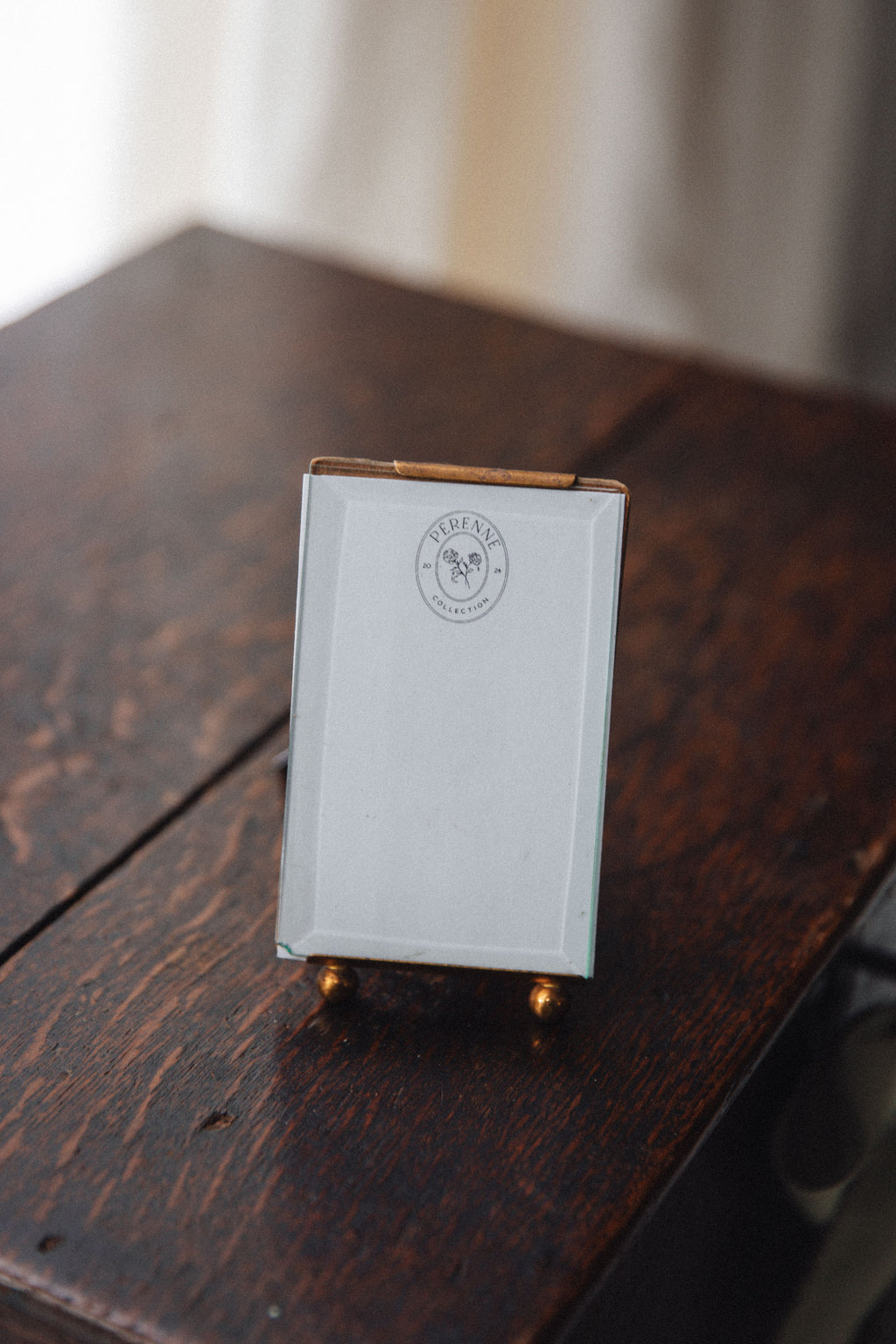 Petite Antique French Photo Frame (4" x 2.5")