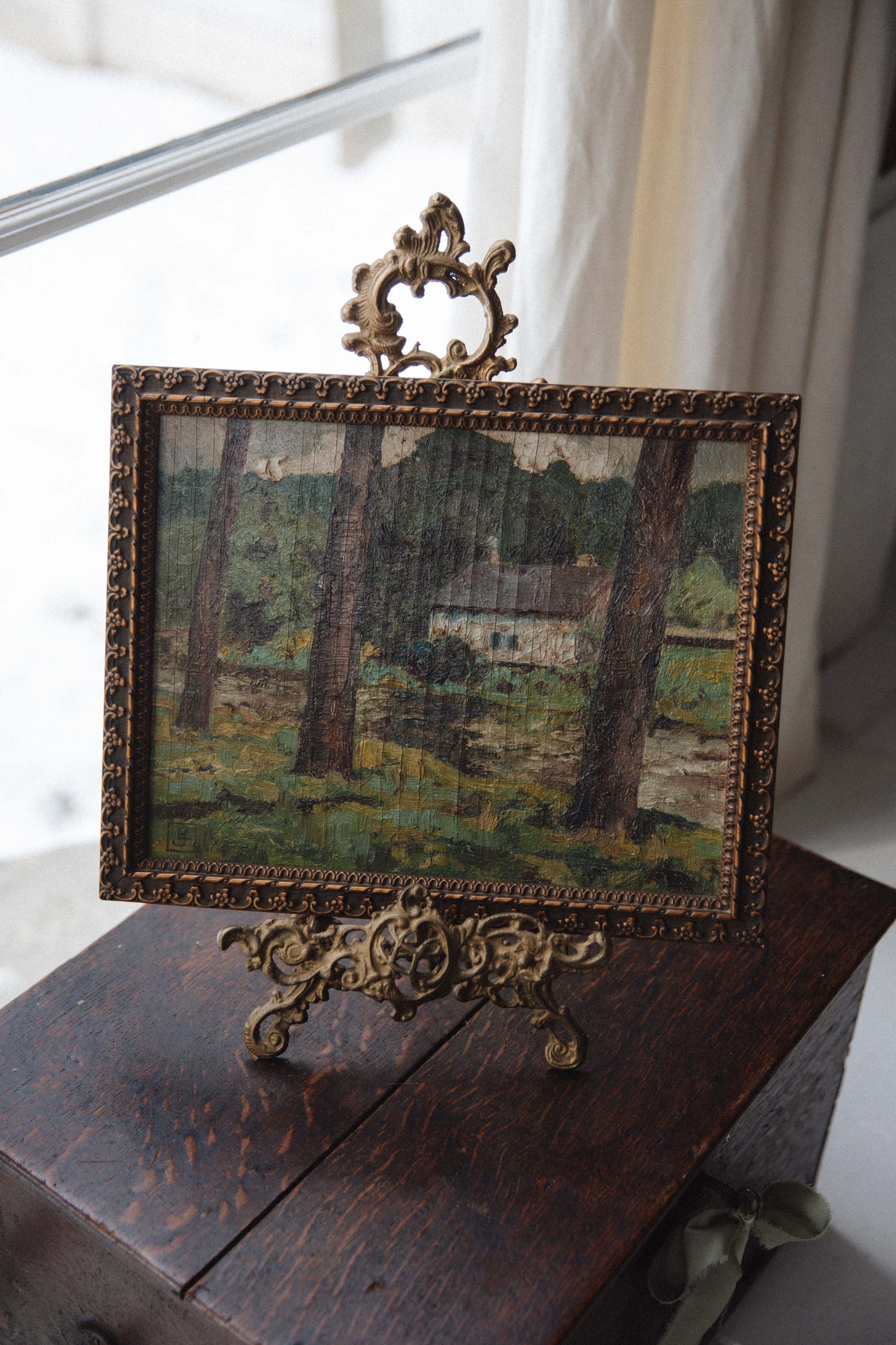 ‘The Woodland Study’ Oil Painting