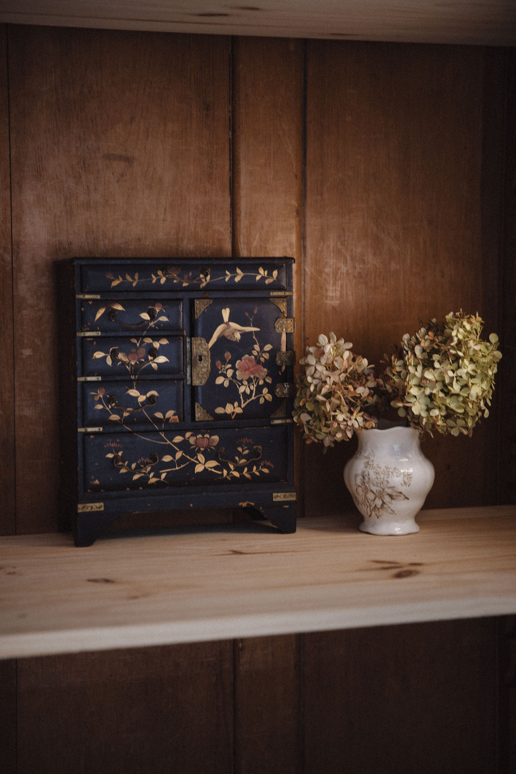 Antique Japanese Jewelry Box