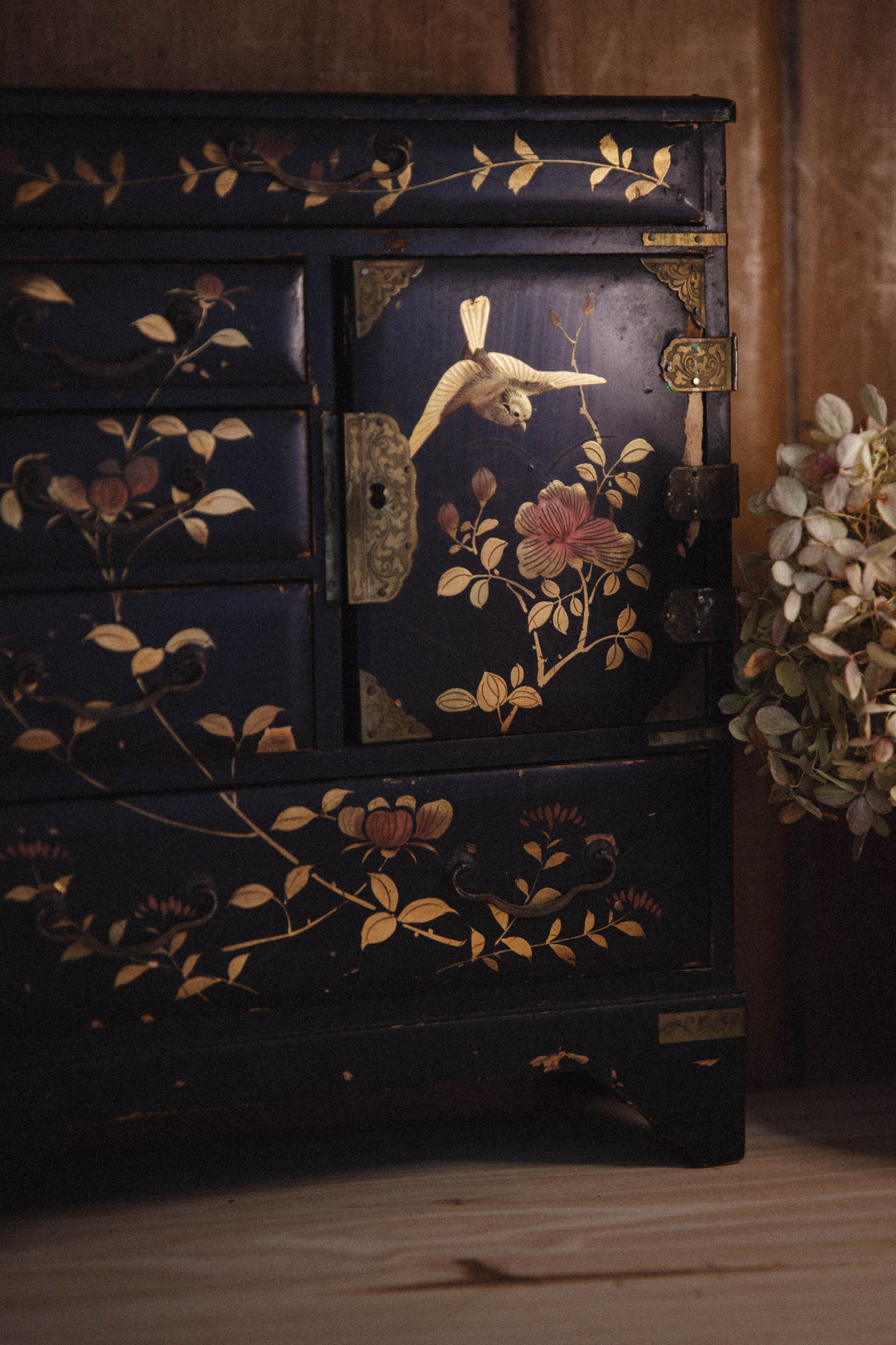 Antique Japanese Jewelry Box