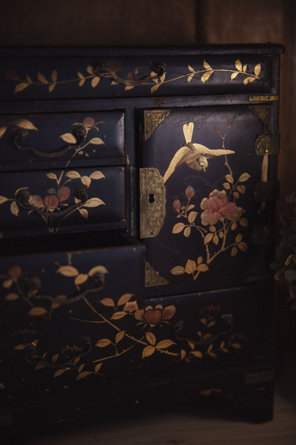 Antique Japanese Jewelry Box