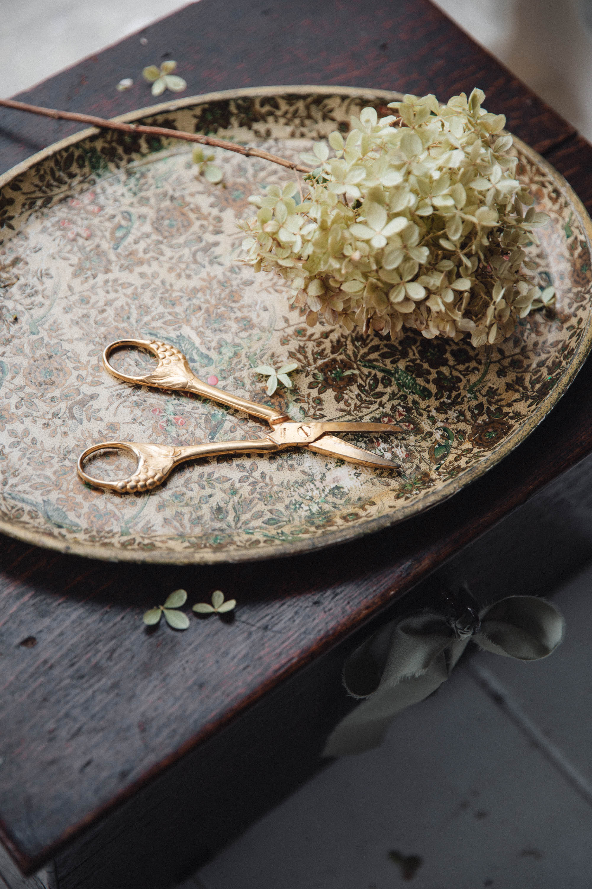 20th Century German Gilt Grape Shears