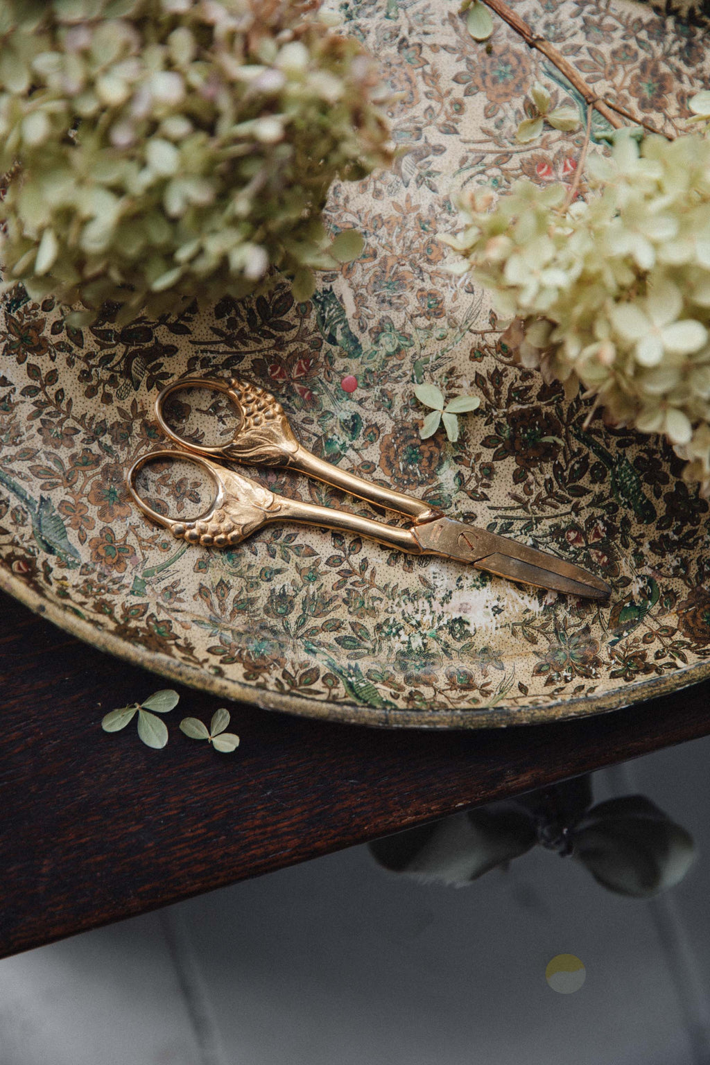 20th Century German Gilt Grape Shears