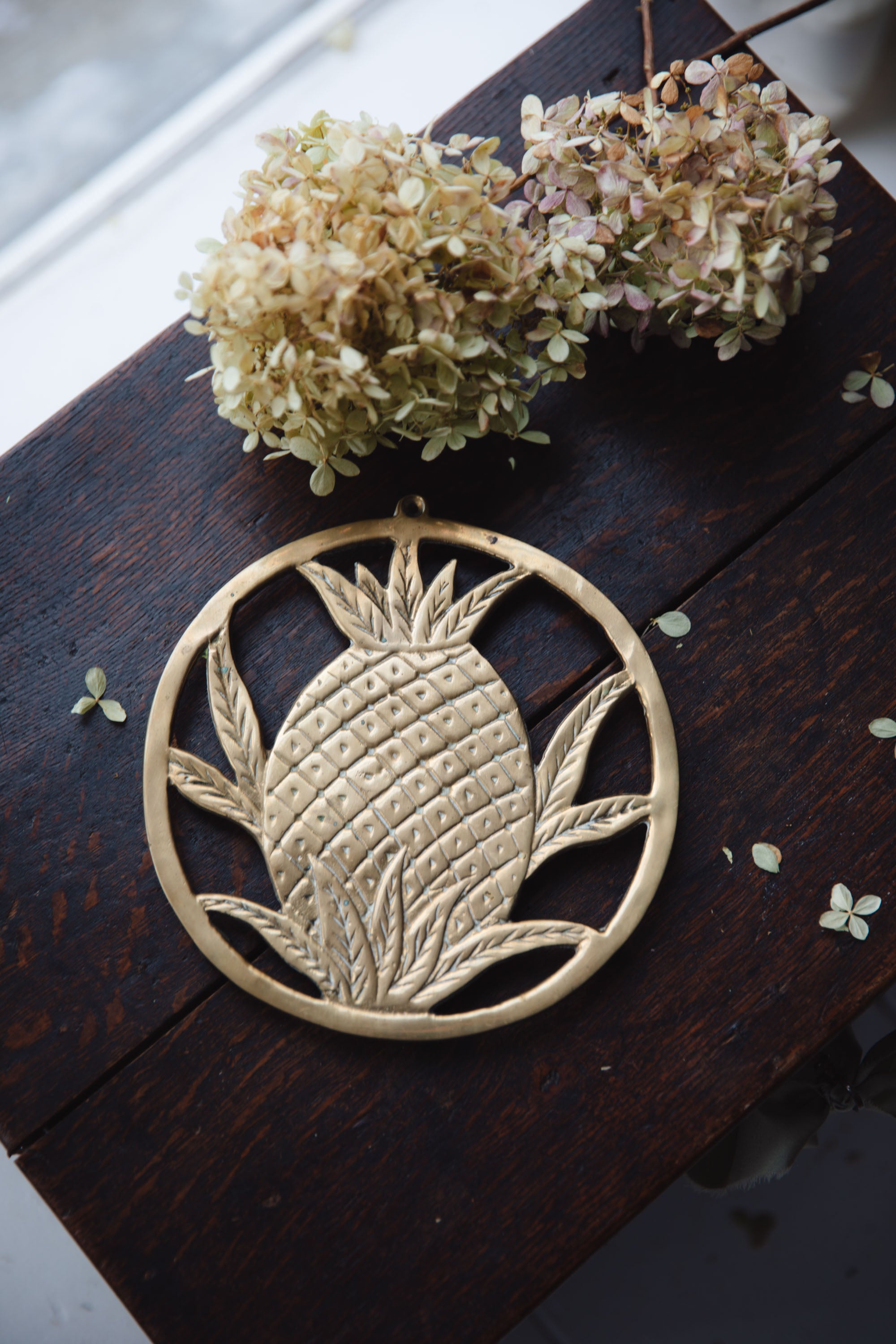 Brass Pineapple Trivet