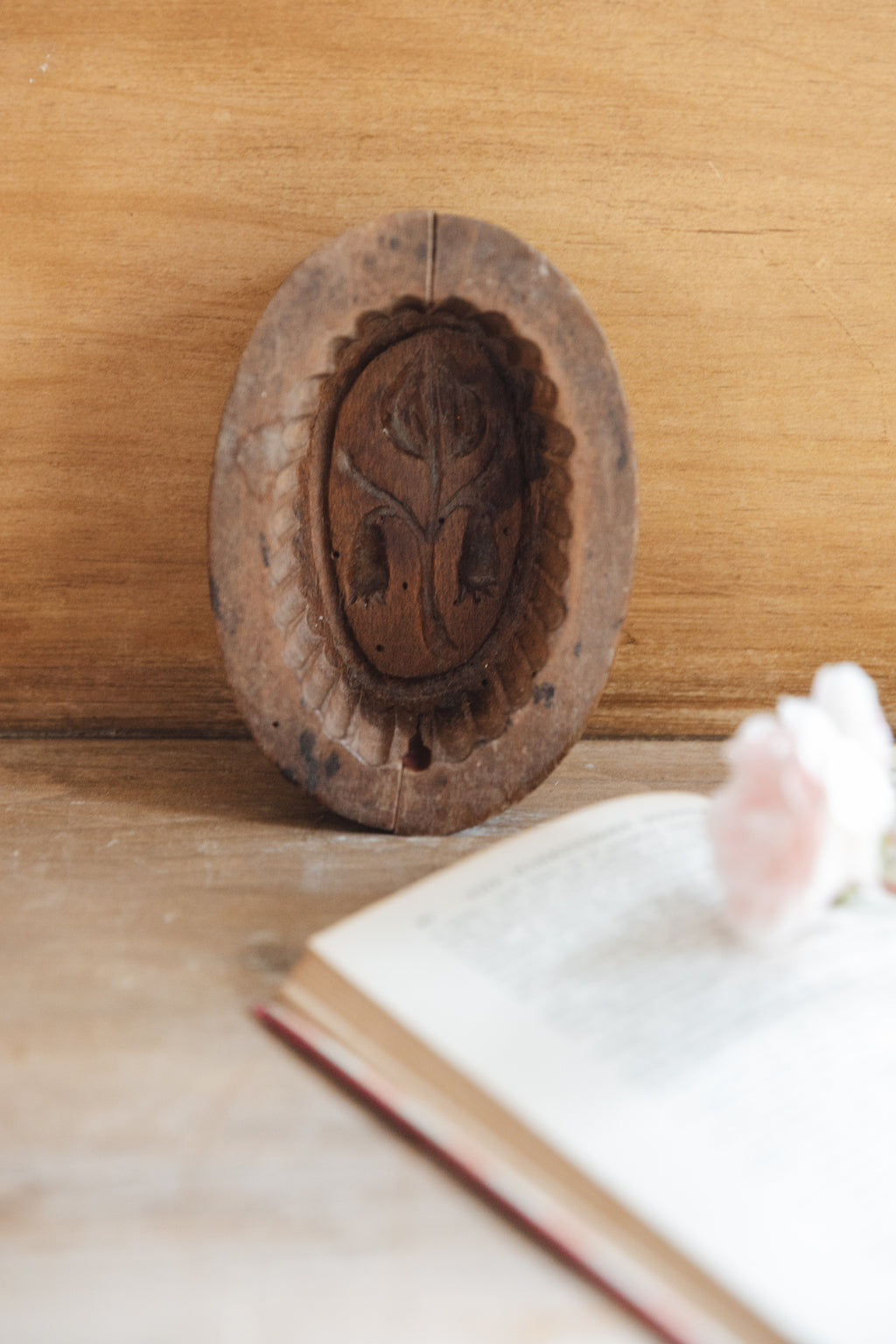 19th Century French Flower Butter Mold