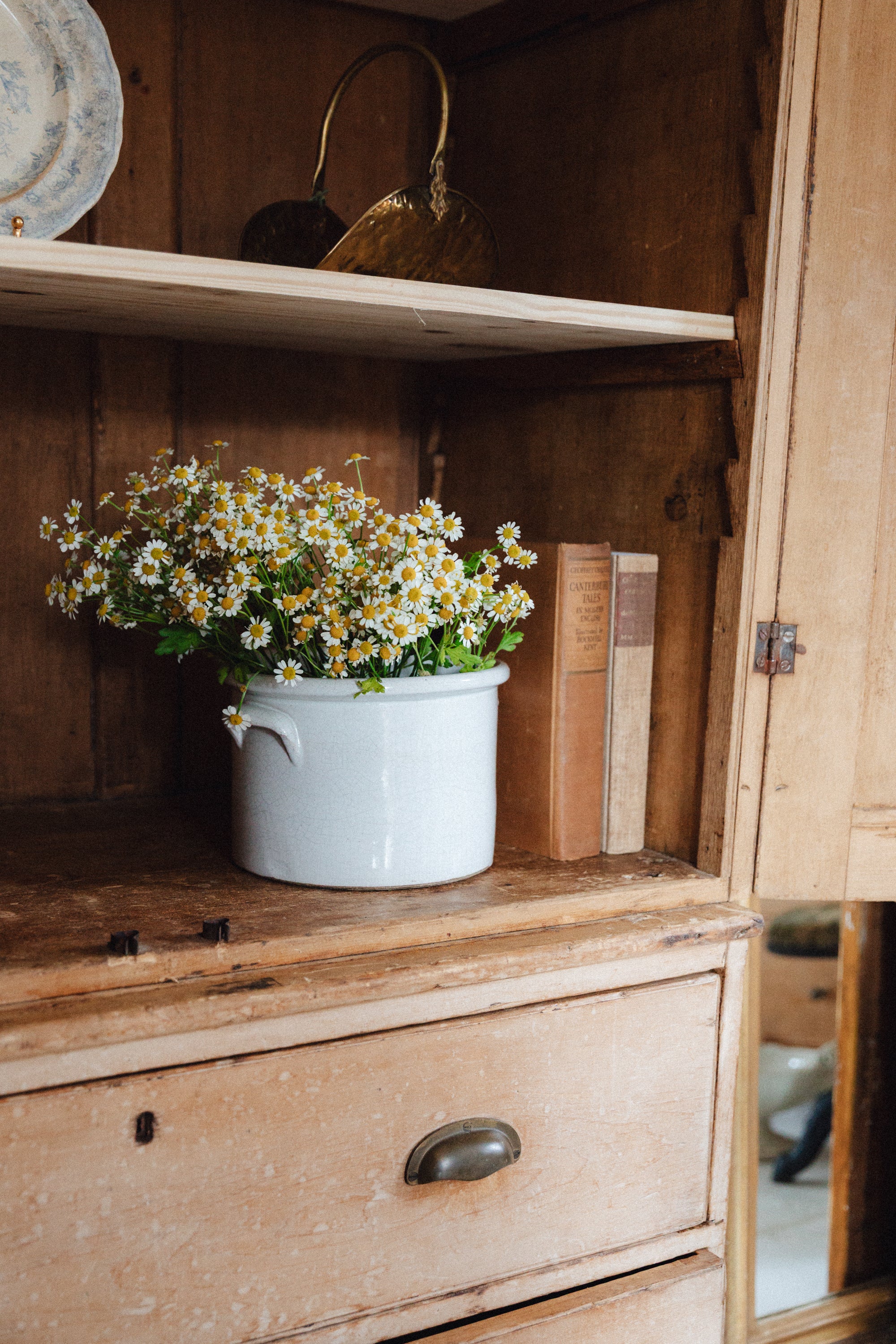 Antique French Stoneware Crock
