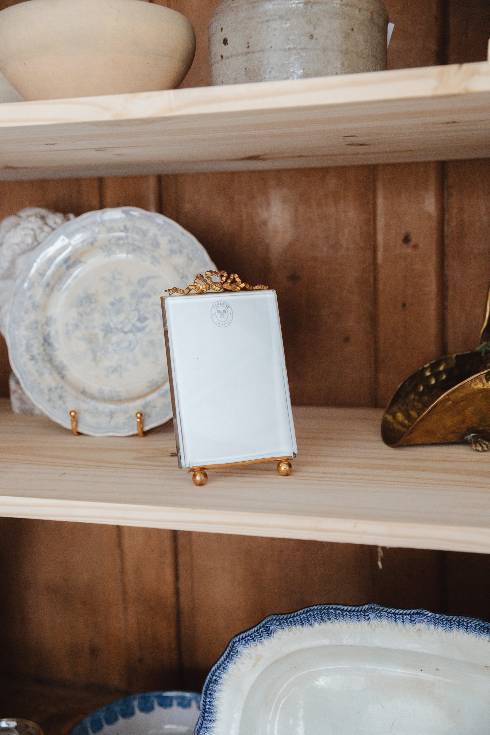 Antique French Photo Frame (4" x 6")