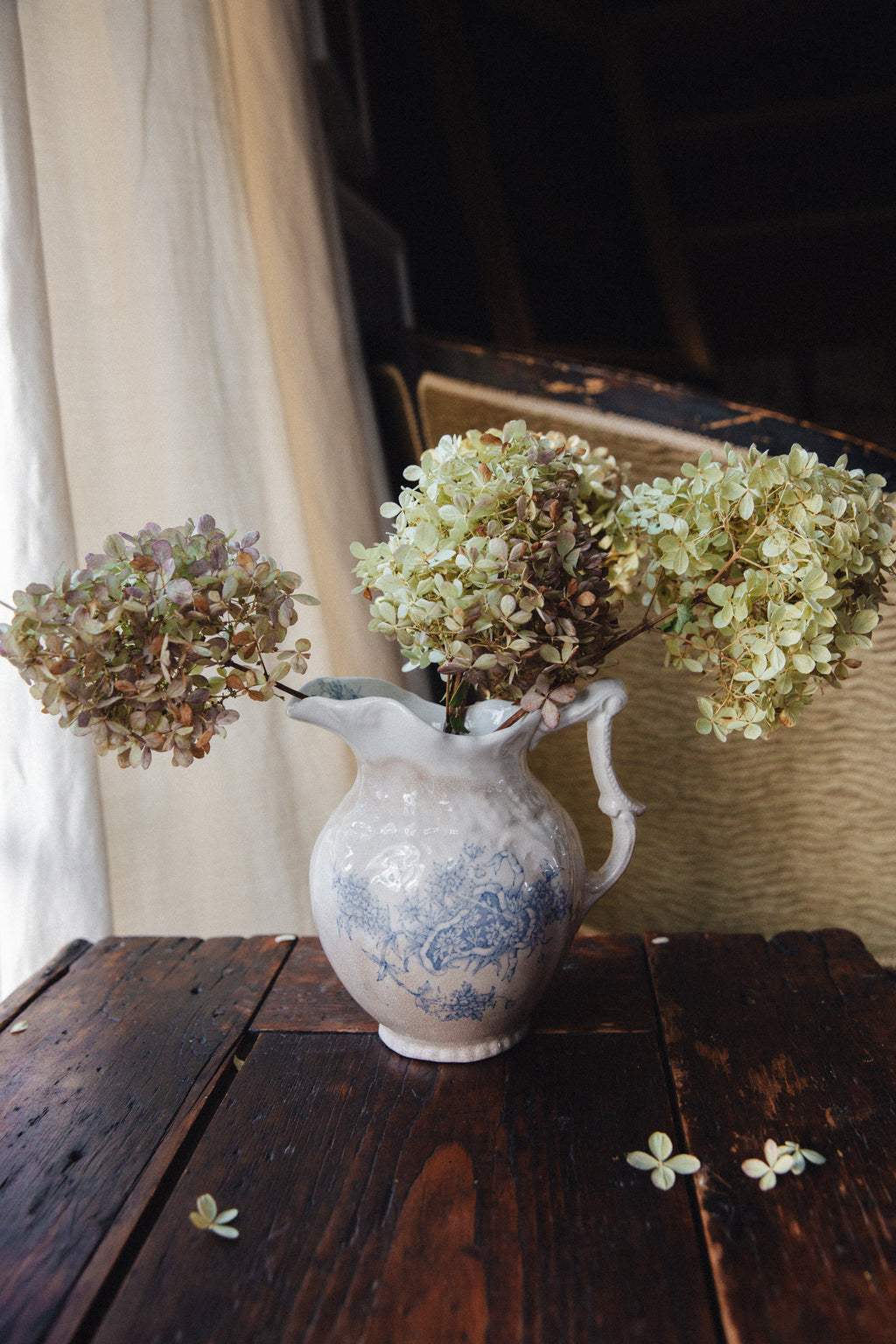 19th Century English Transferware Pitcher