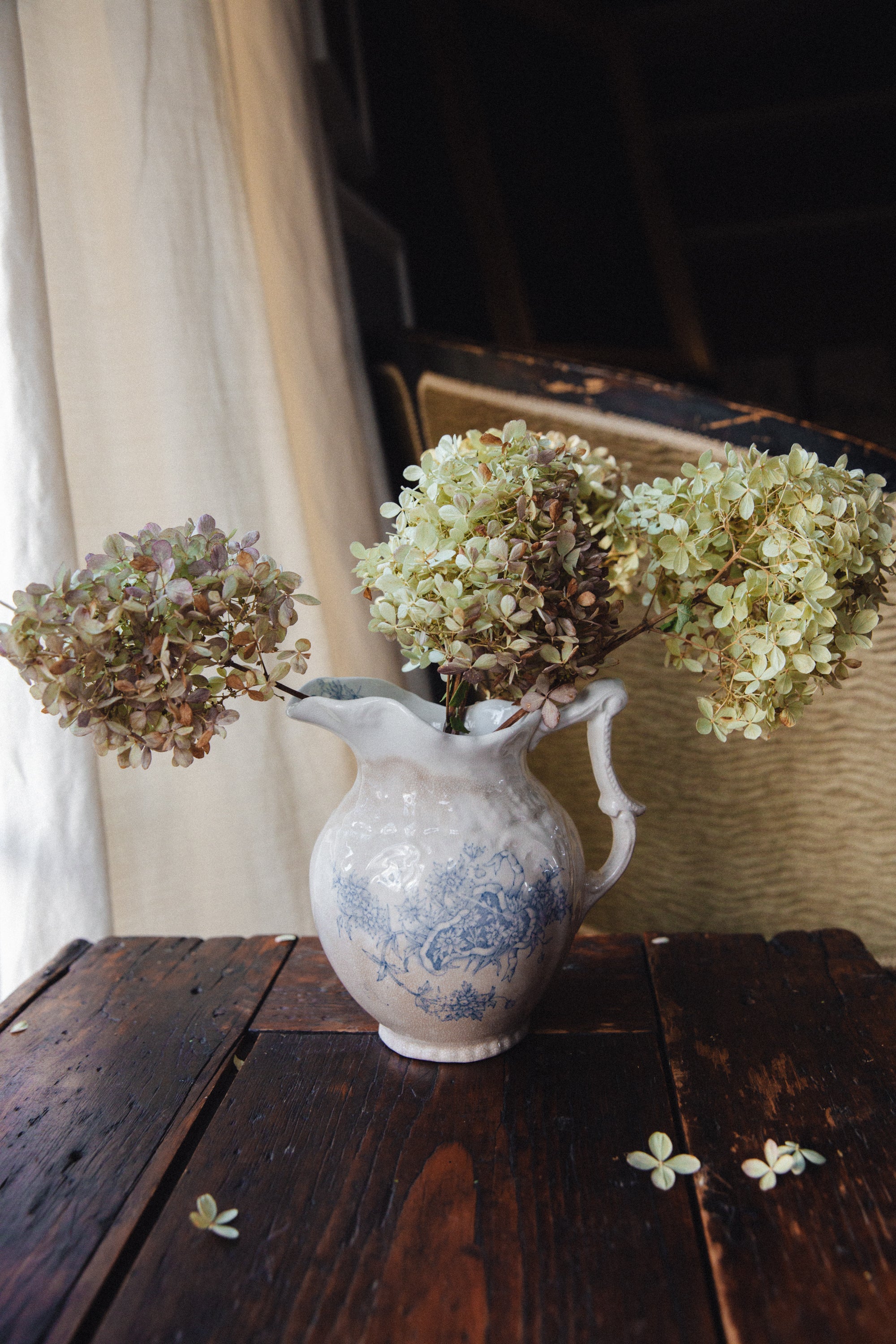 19th Century English Transferware Pitcher