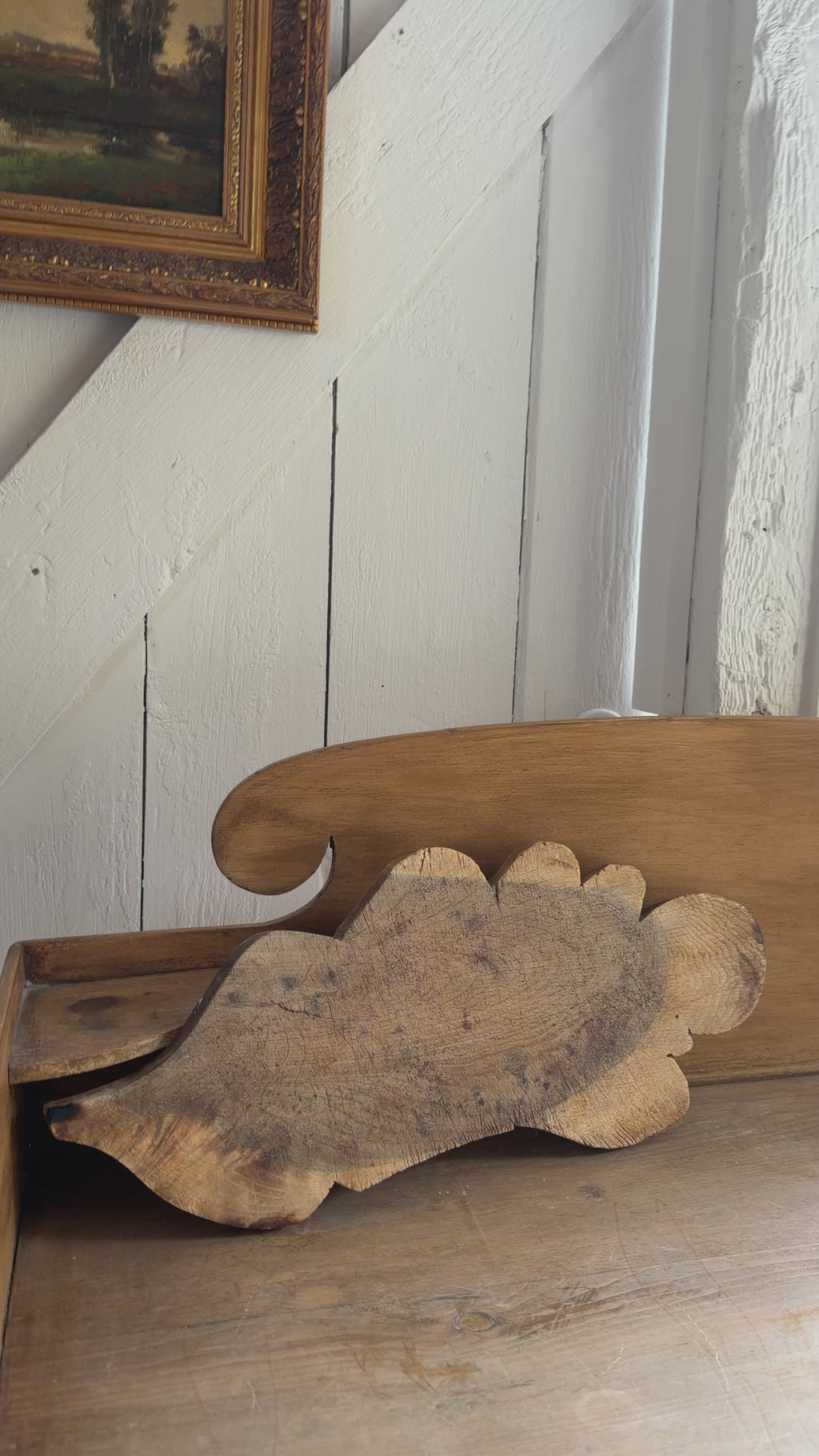 Antique French Cutting Board