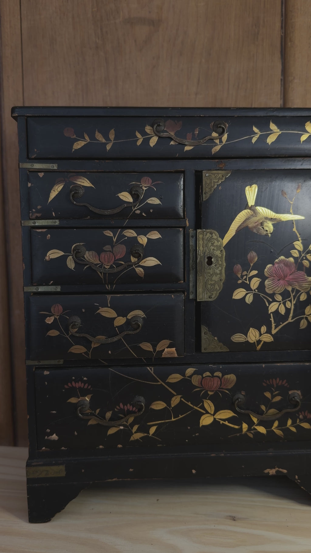 Antique Japanese Jewelry Box