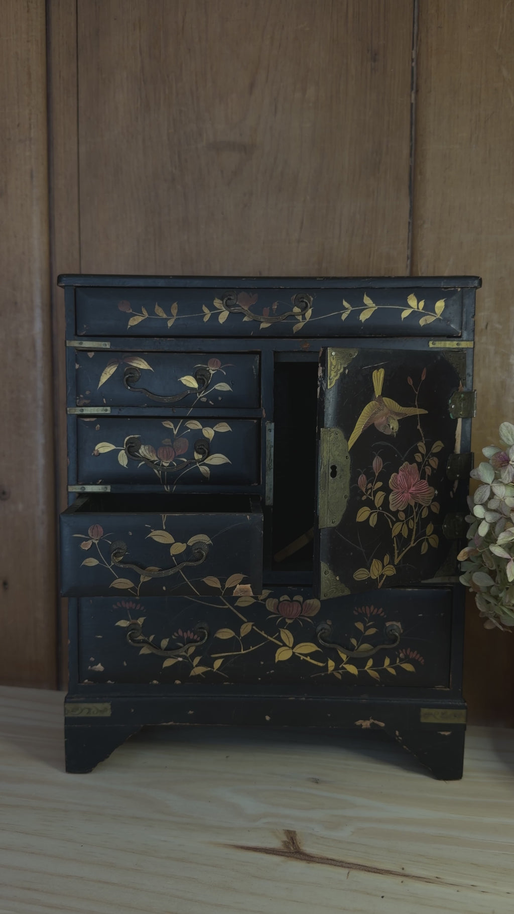 Antique Japanese Jewelry Box
