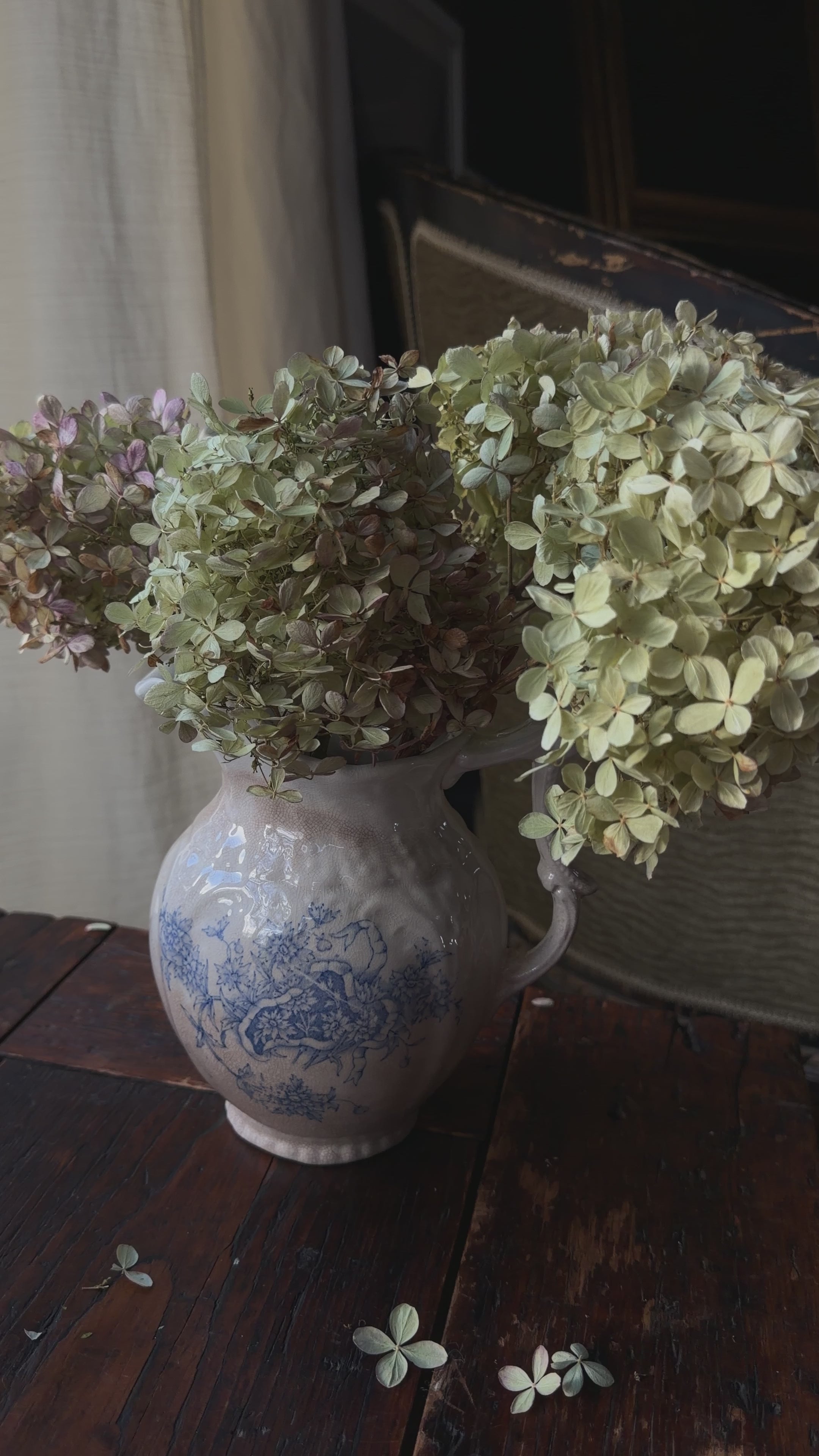 19th Century English Transferware Pitcher