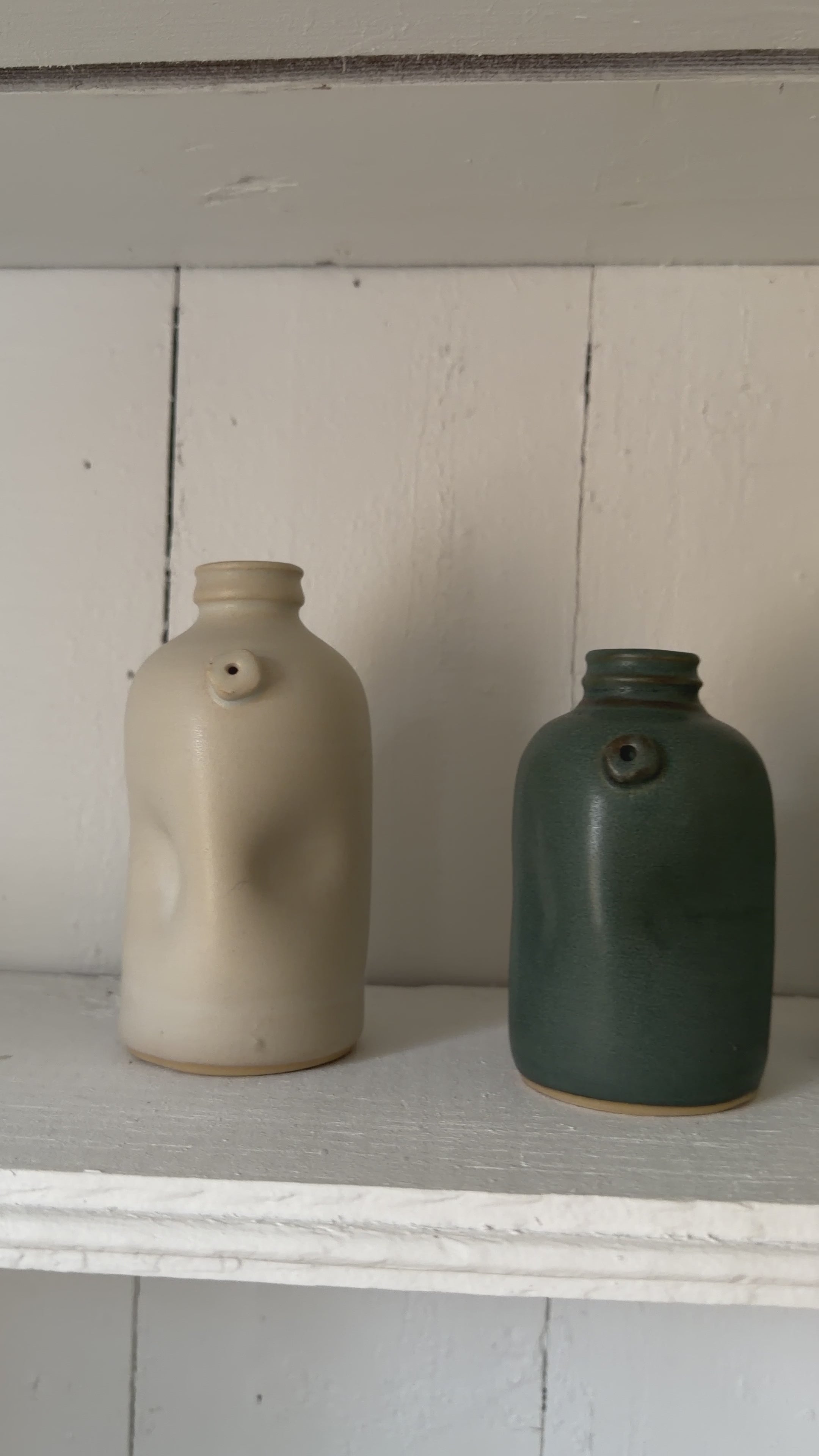 Handmade Ceramic Bud Vases